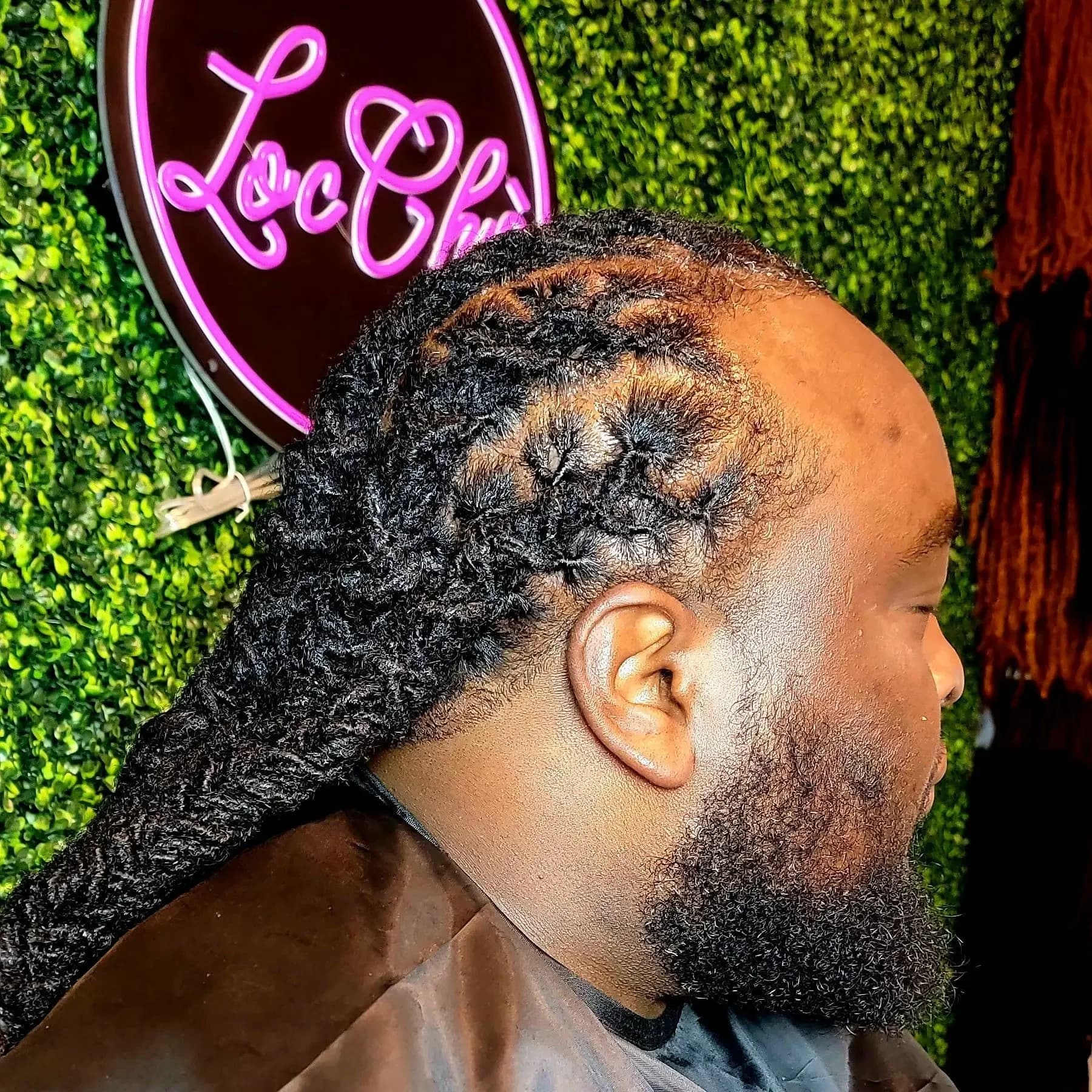 Large Knotless Braids