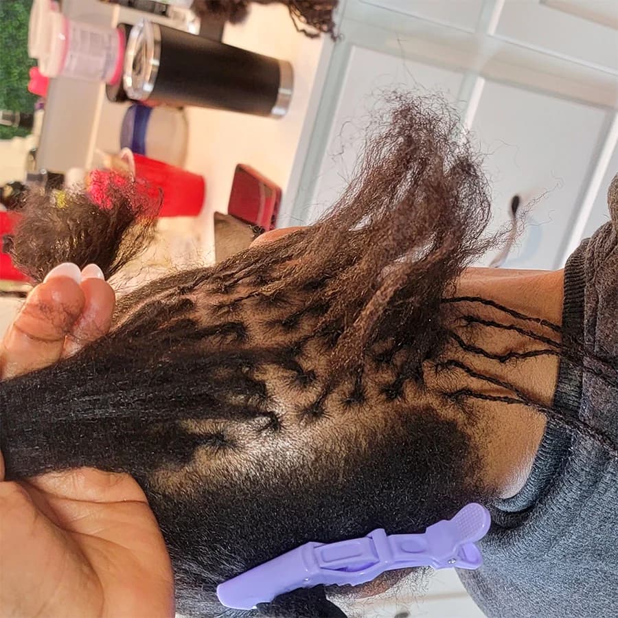 Micro Locs Installation 3